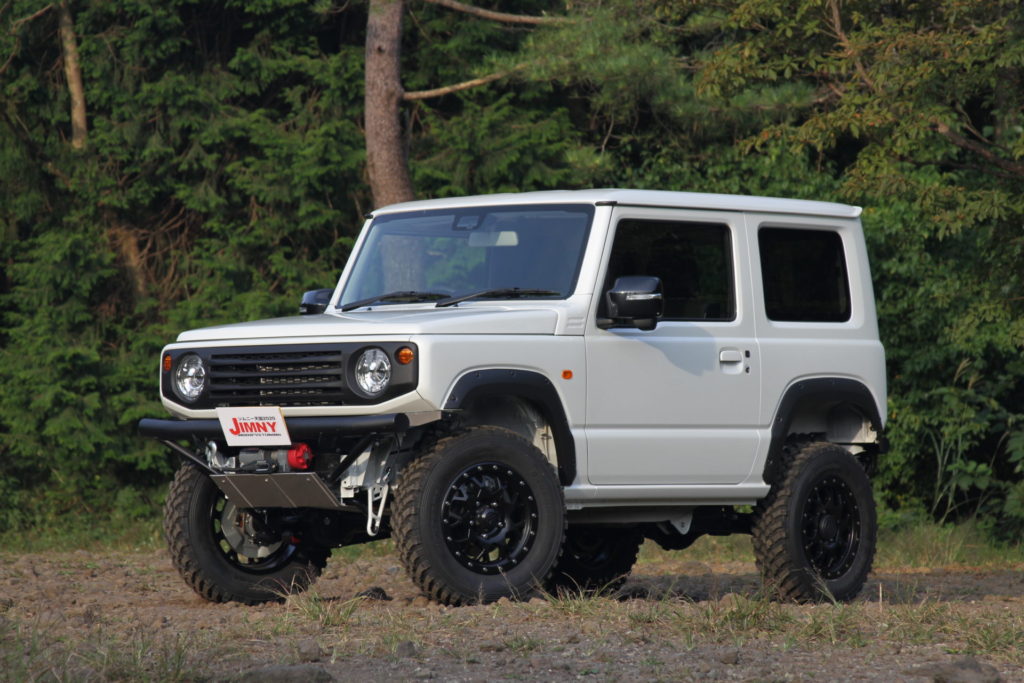 XtremeｰJ XJ04 サテンブラック SUZUKI ジムニーJB64 装着画像 | MLJ